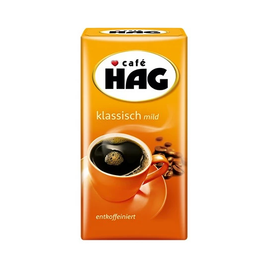 Café Hag Klassich Mild Entkoffeiniert 500G