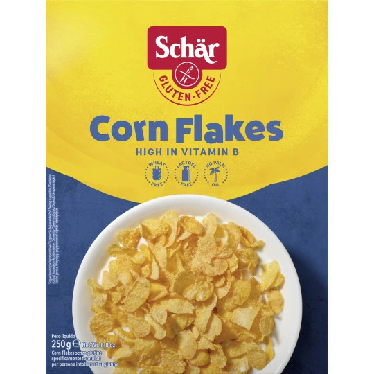 Schär Corn Flakes High In Vitamin B 250G