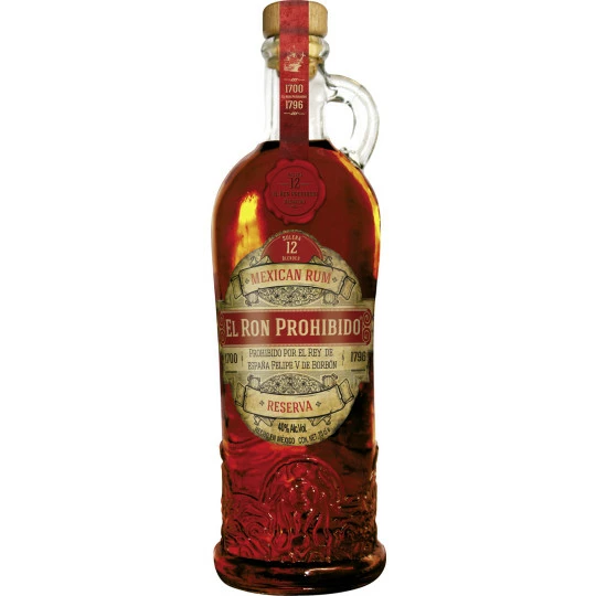 El Ron Prohibido Rum 40% 0,7L