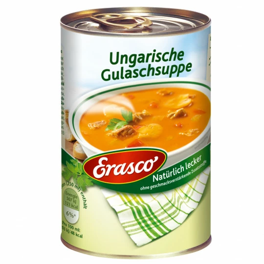 Erasco Ungarische Gulaschsuppe 390ML