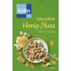 Kölln Müsli Knusper Honig-Nuss 500G