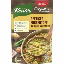 Knorr Großmutters Geheimnis Deftiger Erbsentopf 122G