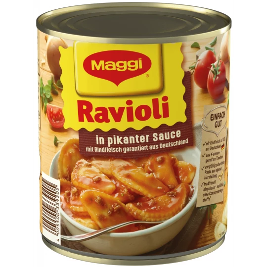 Maggi Ravioli In Pikanter Sauce 800G