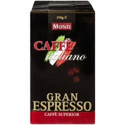 Monti Espresso Italiano Gemahlen 250G