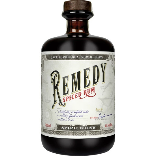 Remedy Spiced Rum 41,5% 0,7L