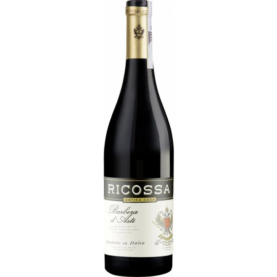 Ricossa Barbera D´Asti DOC Rotwein 0,75L