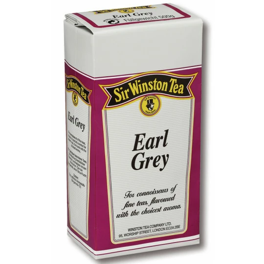 Sir Winston Tea Earl Grey Aromatisierter Tee Lose 500G