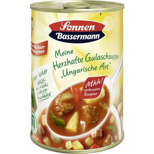 Sonnen Bassermann Herzhafte Gulaschsuppe 400ML