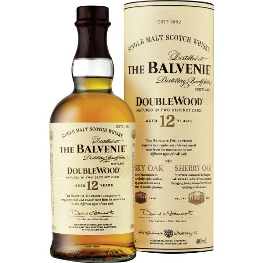The Balvenie Whisky DoubleWood 12 Jahre 40% GP 0,7L